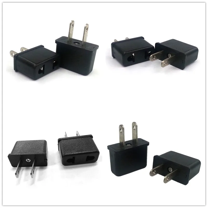 1PCS US Plug Adapter American Travel Power Outlet Converter Socket 6cmx2cm | Электроника