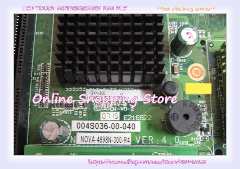 NOVA 4898N 300 R4 VER: 4 0 Промышленная материнская плата 100% проверено хорошее состояние