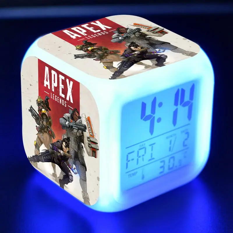 N10 Apex Legends игровая фигурка Juguetes СВЕТОДИОДНЫЙ Красочный светильник будильник битва Royale Apex Legends Популярные фигурки для мальчиков - Цвет: N10