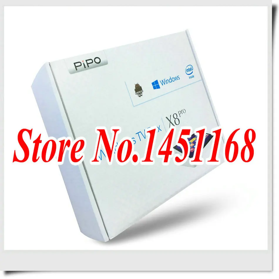 Оригинальная ТВ приставка Pipo X8 Pro smart Mini PC Intel Z8350 система Windows 10 2GB DDR3 32GB