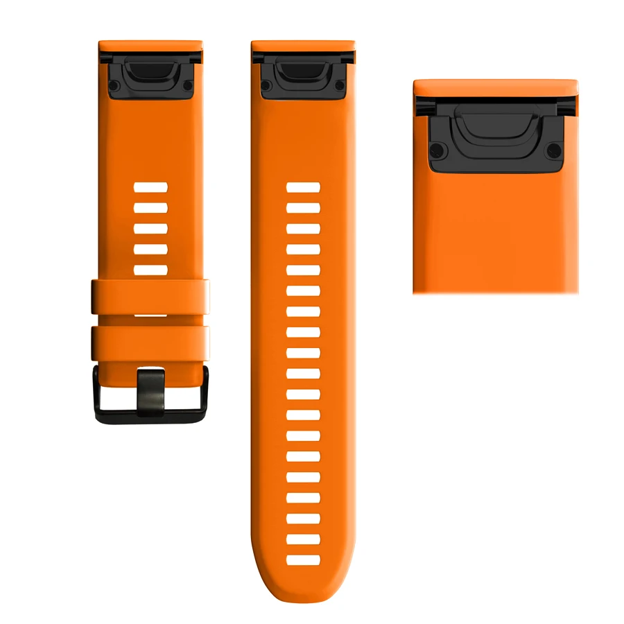 

Watchband For Garmin Fenix 3/3 HR 26mm Replacement for Garmin Fenix 6X 5X Plus Belt Release Quick easy Fit Band bracelet strap