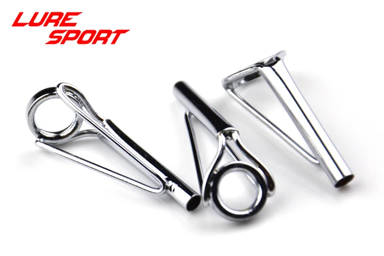 LureSport 3 шт. сверхмощные ролики верхняя направляющая Серебряная рама лодка стержень катушка направляющая стержень строительный компонент ремонт DIY аксессуар