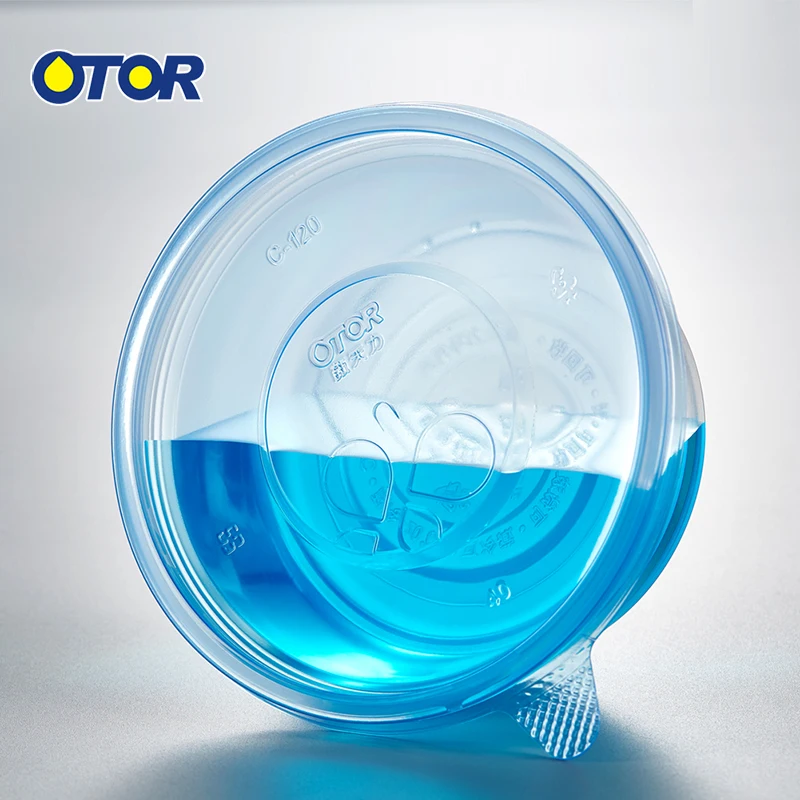 OTOR салатник с крышкой взять ясно одноразовые еда контейнер коробки для обедов