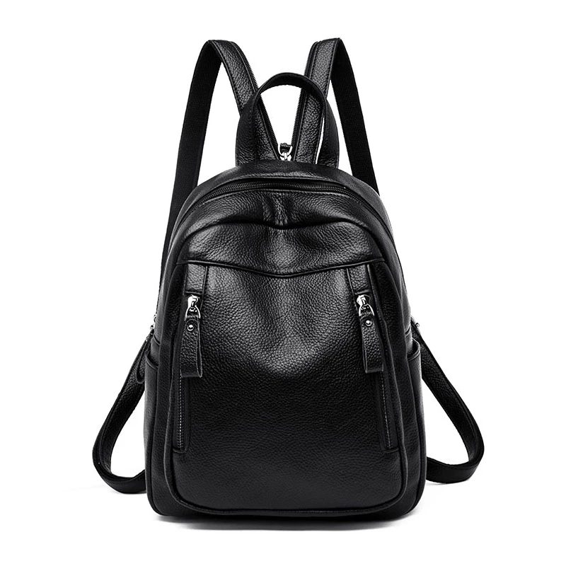Женский кожаный рюкзак Mochila Feminina повседневный на плечо 2019 | Багаж и сумки