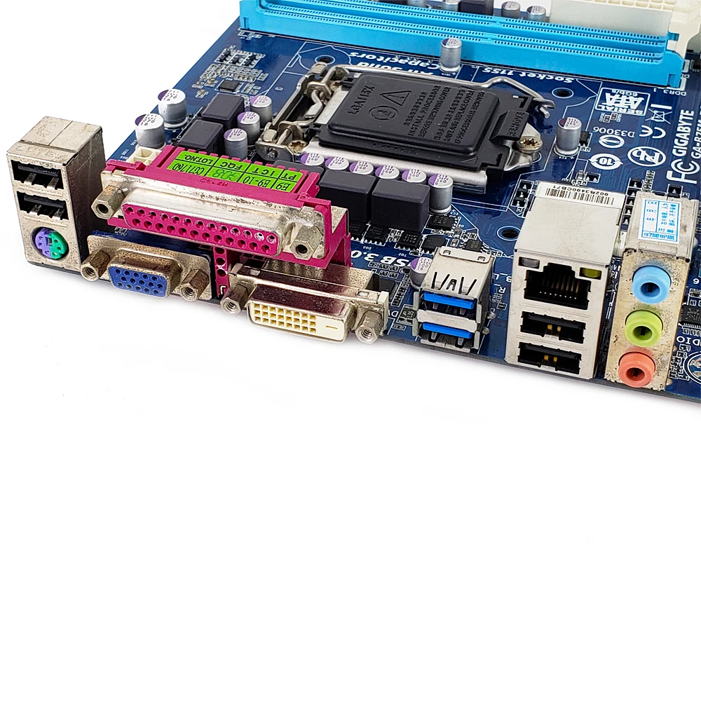 Gigabyte GA-B75M-D3V рабочего Материнская плата B75M-D3V B75 LGA 1155 i7 i5 i3 E3 DDR3 16G SATA3 USB3.0 VGA, HDMI, DVI микро-atx корпус