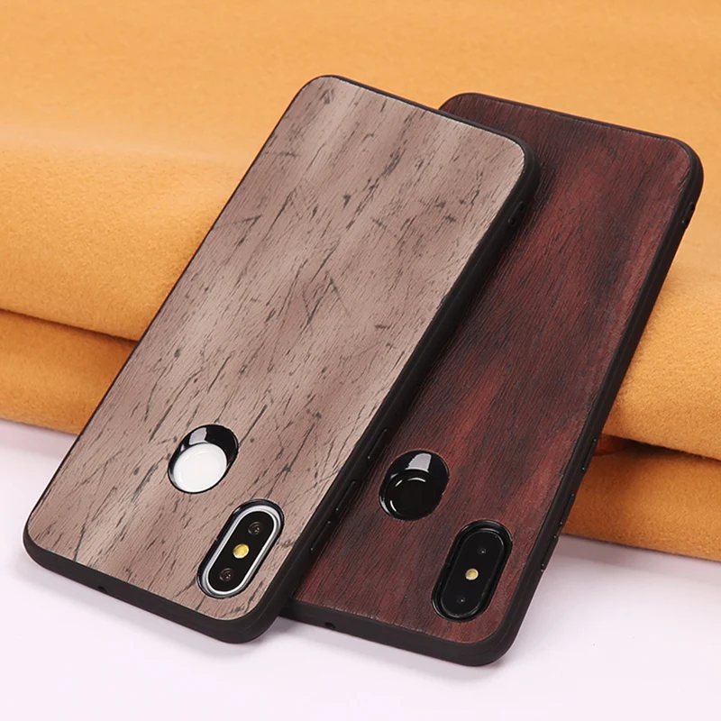 

Luxury Phone Case For Xiaomi Mi 8 9 10 11 12 Mix 2S Max 3 case Wood texture Soft Cover For Redmi Note8 9 10 11 Pro case