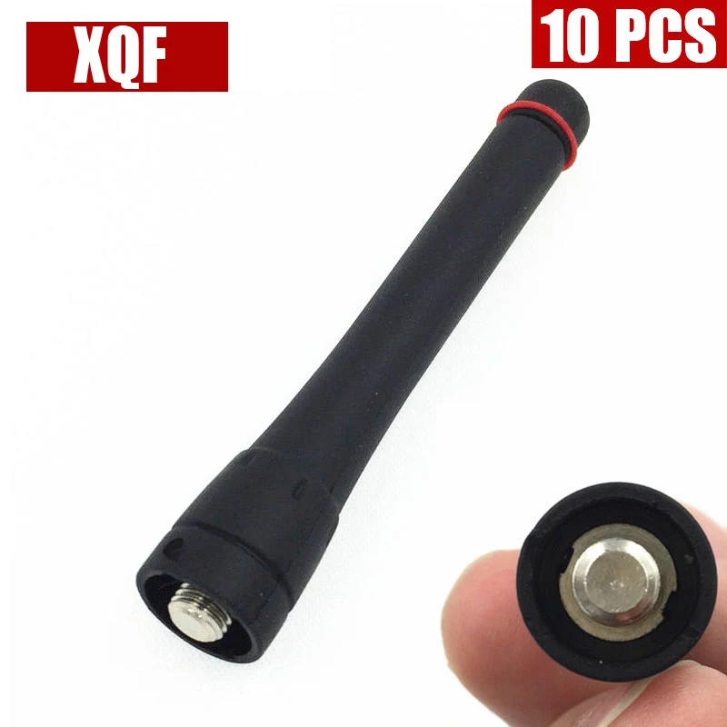 XQF 10PCS  UHF Antenna for ICOM IC-F4 F21 F24 F25 F26 F43 F44 F80 Radio