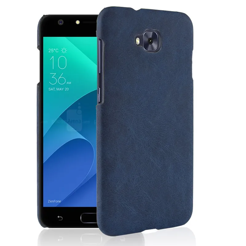 For Asus Zenfone 4 Selfie Pro ZD552KL Case Back Cover PU Leather Phone Zenfone4 Z01MD Z01MDA |