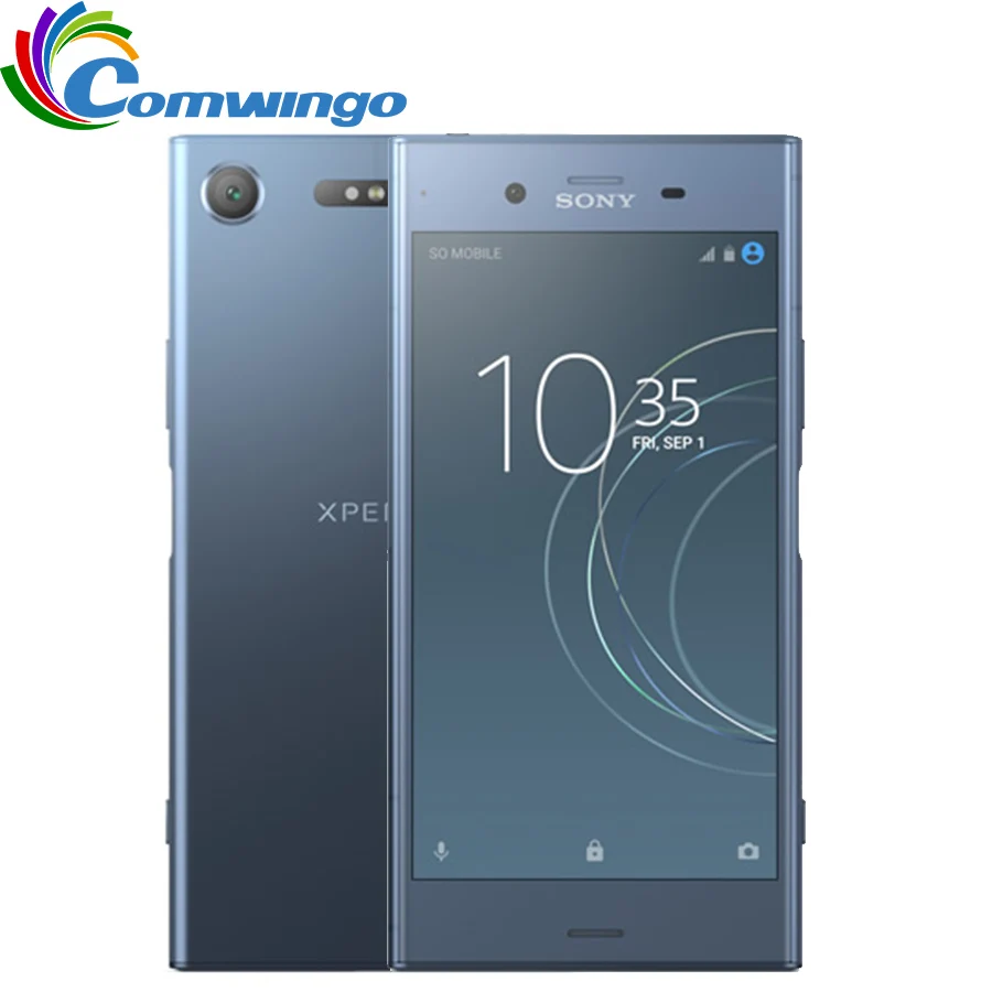Original Sony Xperia XZ1 G8342 64G ROM 4G RAM 19MP Octa Core NFC 2700mAh Dual Sim Android 7.1 Quick Charge 3.0 Phone | Мобильные