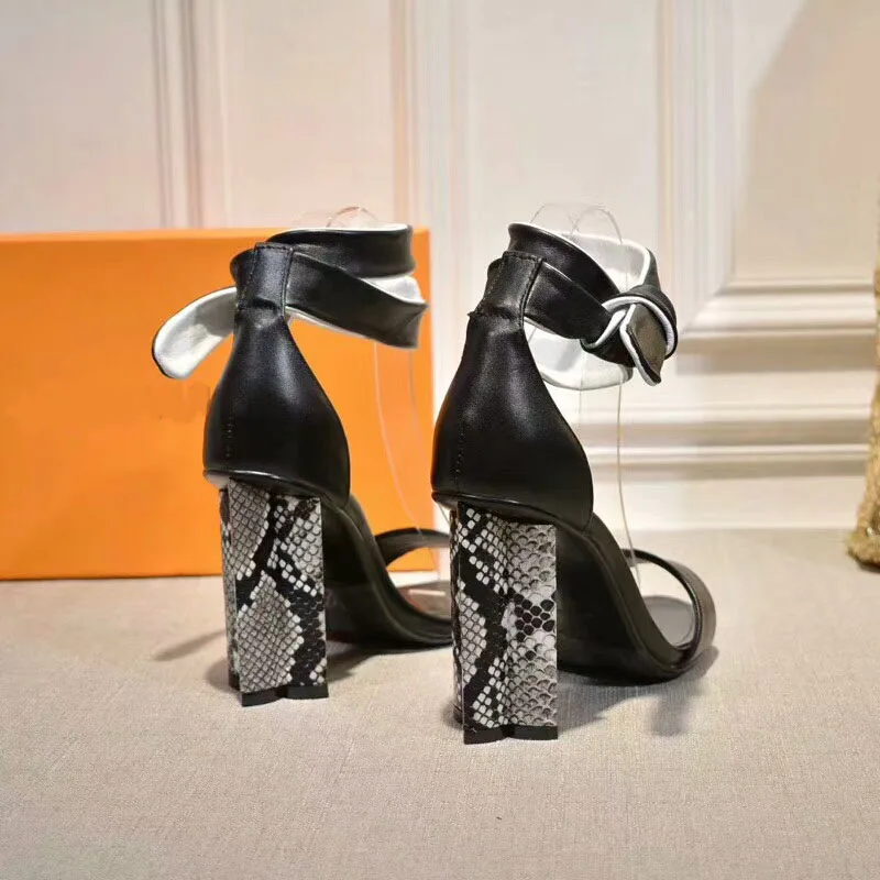 DHL доставка женские модные кожаные сандалии на каблуке с цветком сливы и шлепанцы