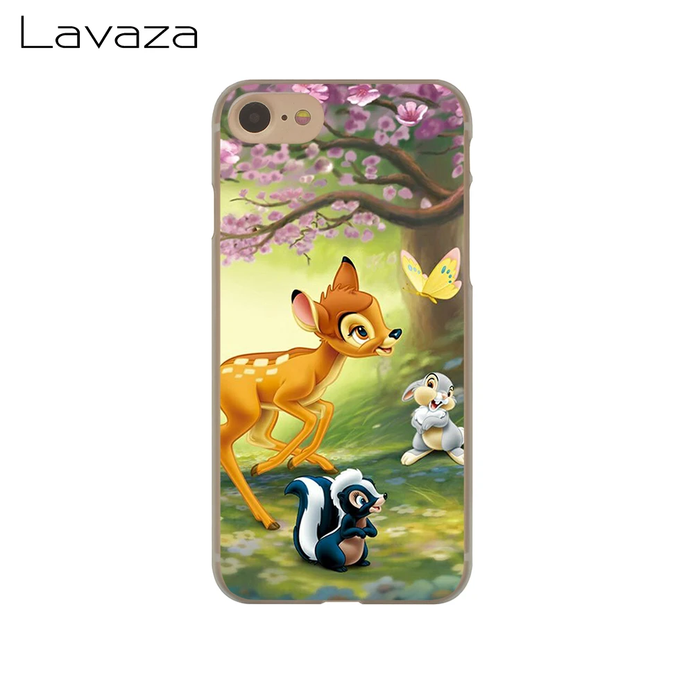 Lavaza Sika Олень Бэмби чехол для телефона Apple iPhone 4 4S 5C 5S SE 6 6S 7 8 Plus 10 X Xr Xs Max 6Plus