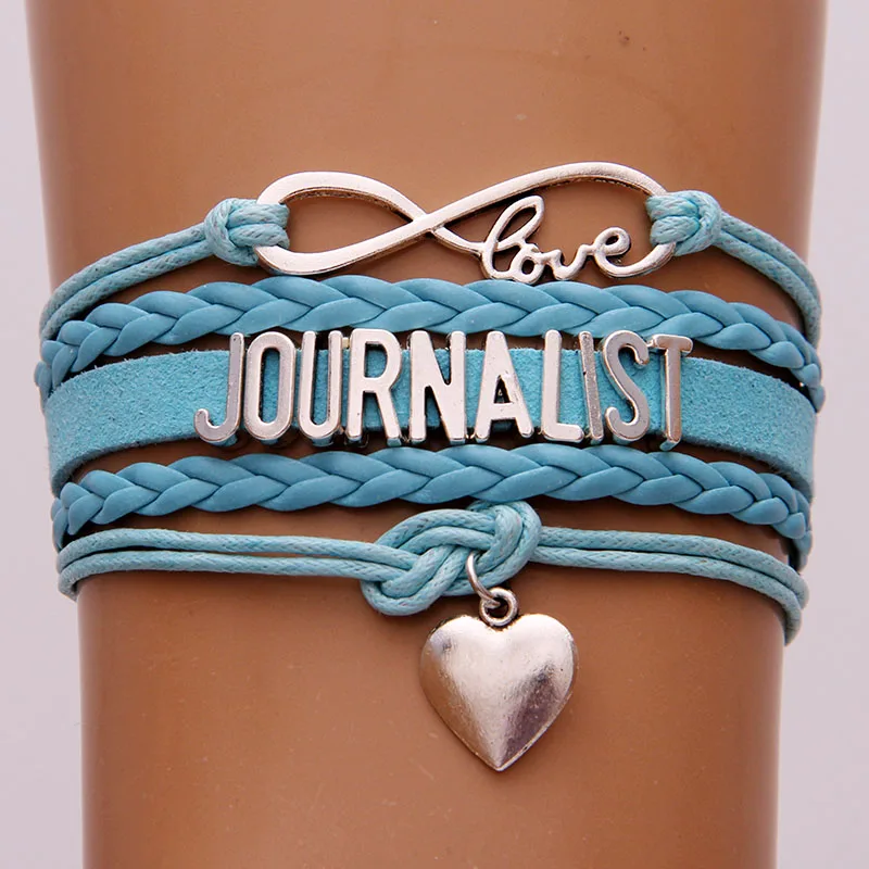 Дропшиппинг Бесконечность любовь Журналистские браслеты оберточная Веревка
