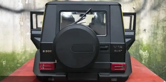 1/10 весы Rock Cralwer грузовика 313 мм G50 G65 черный Окрашенный корпус подходит для осевого