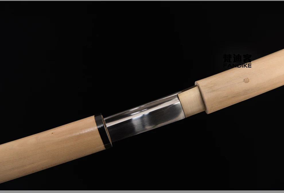 Полный Танг ширасая меч оружие гамон острые лезвия choji Hamon Blade Shirasaya Katana острый