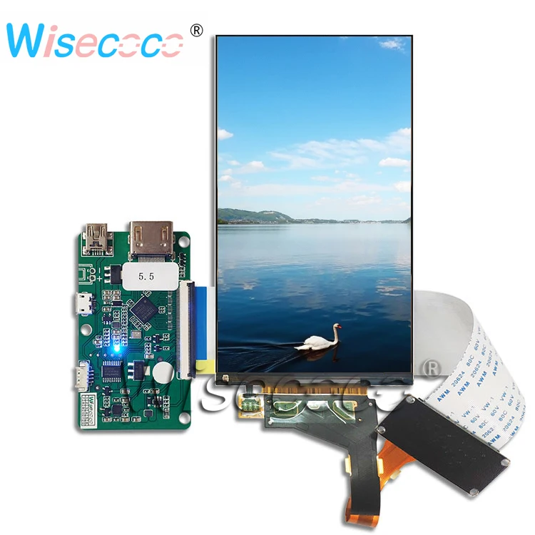 5 дюймов 2K LCD монитор 50PIN IPS разрешение 1440*2560 новая версия платы управления для DIY 3D