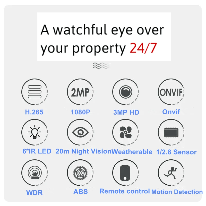 CCTV IP камера для дома видеонаблюдения безопасности уличная веб HD сети Скрытого