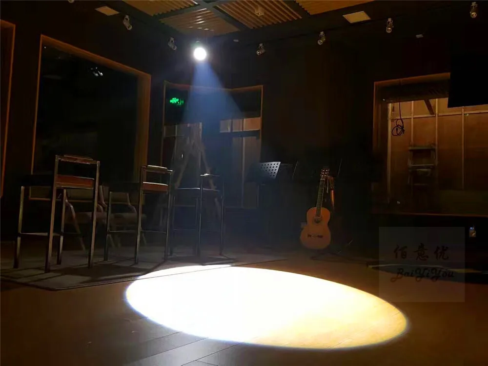 Сценический светильник 200 Вт монолитный блок светодиодов 2 канала DMX 3200K теплый