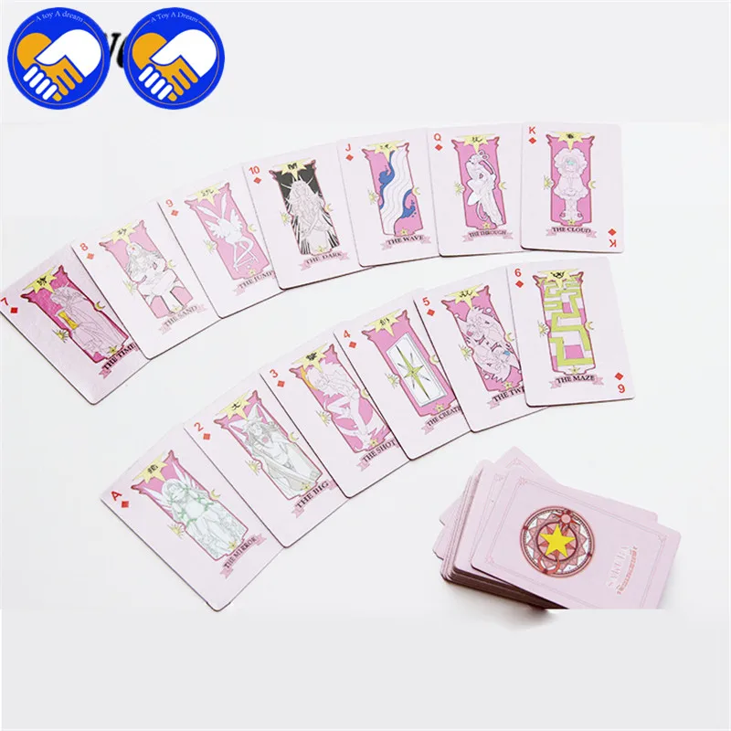 Новый Cardcaptor Sakura 2 упаковки покерных карт Captor покерные карты Mahou Clow аниме косплей