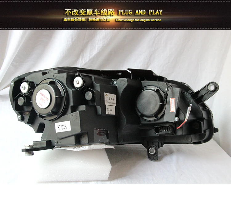 Автомобильный Стайлинг для VW Passat B7 фары 2012- Magotan светодиодный фонарь DRL Hid головной фонарь Ангел глаз биксеноновый луч аксессуары