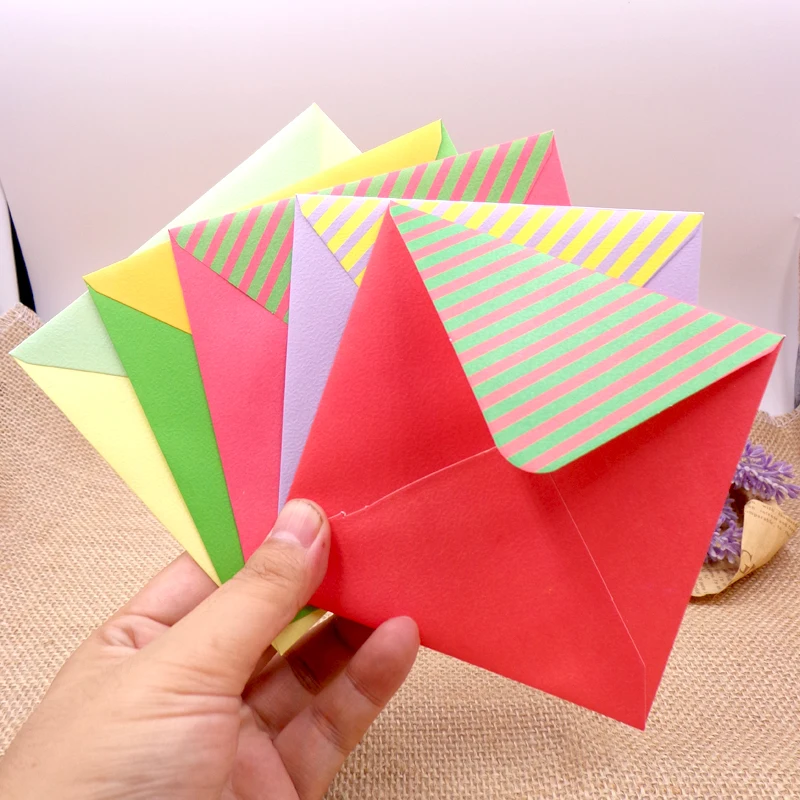 4 комплекта рождественские Конверты Наклейки и всплывающие Набор карточек