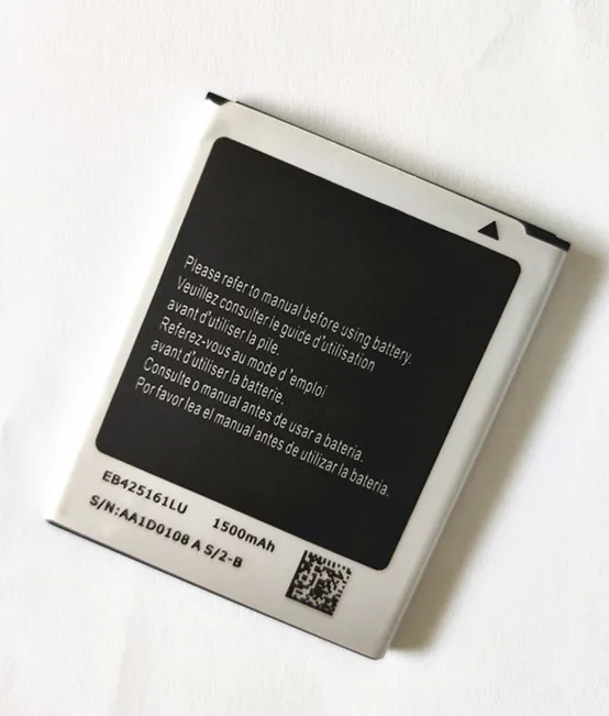 Аккумулятор AZK EB425161LU для Samsung Galaxy ace 2 i8160 Trend Duos s7562 s3 mini i8190 S7580 Ace 3 GT S7GT S7272|battery for