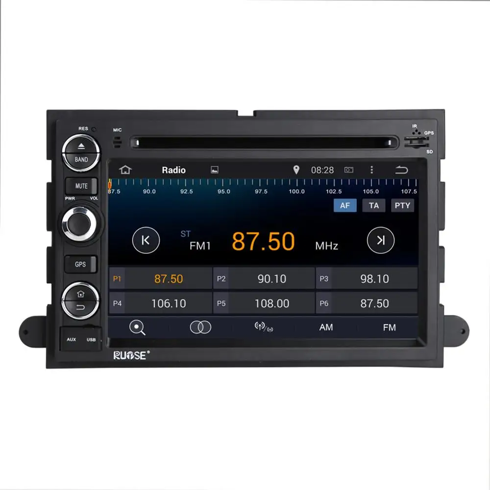 Камера + 8 Г Карта Android 4.4 Авторадио Gps-навигация DVD Стерео для Ford Fusion Край Focus F150 F250