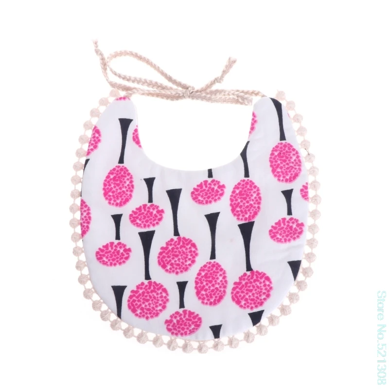 

2020 New Soft Baby Infant Girls Boy Kids Tassel Saliva Towel Bandana Triangle Bibs Head Scarf