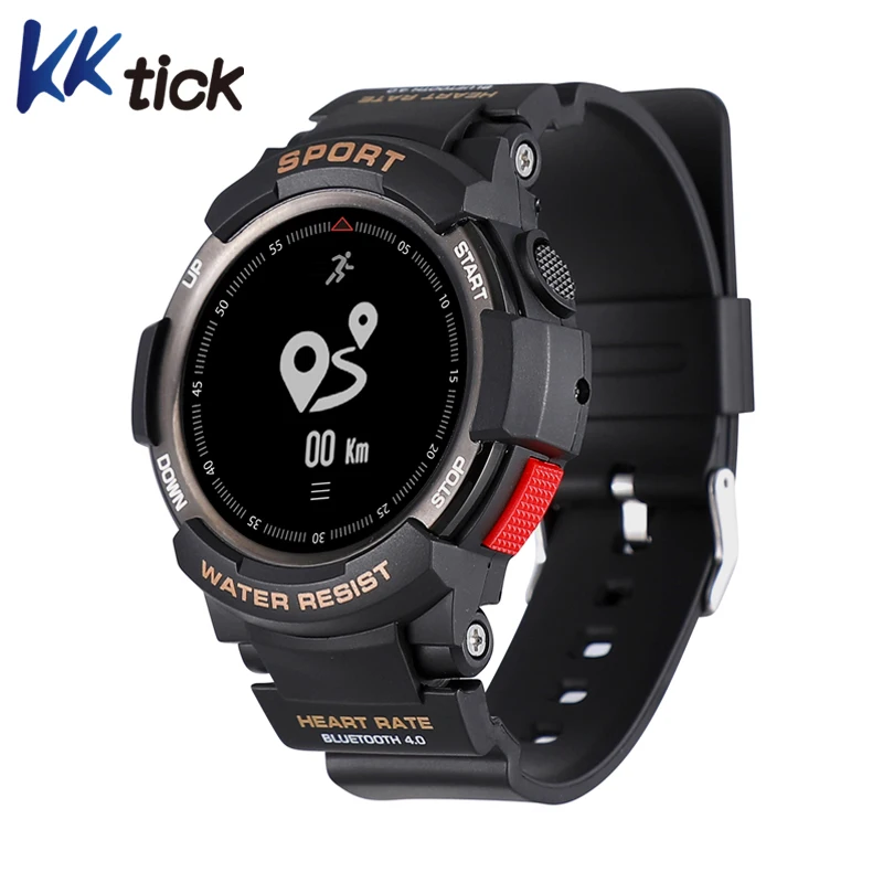 Kktick F6 Смарт-часы Водонепроницаемый Bluetooth 4 0 трекер сна удаленного Камера часы Для