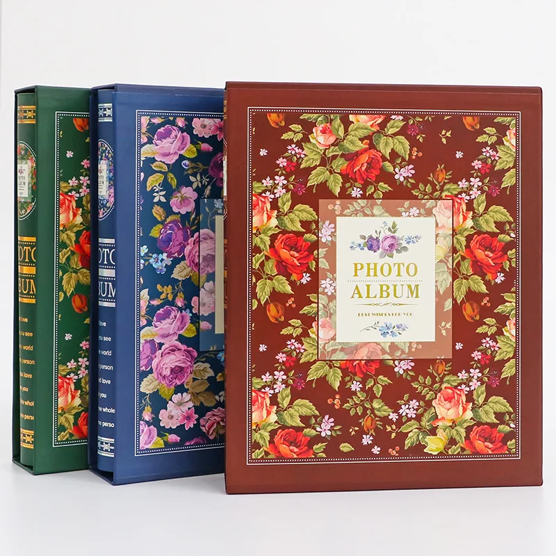 Скрапбук детский фотоальбом Diy Скрап книга Ретро 6 дюймов 8 дюймов смешанный интерстициальный детский рост Livre D'Or De Mariage XX
