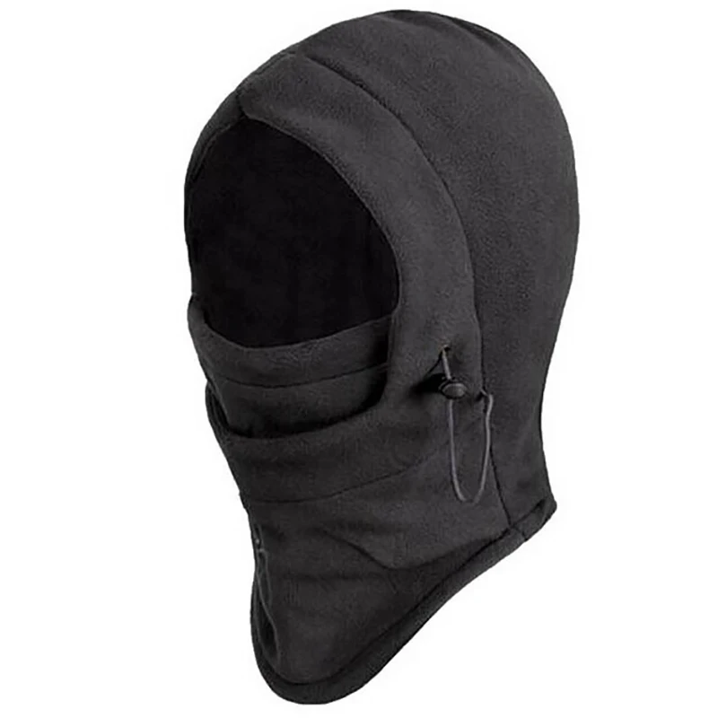 Маска для лица мотоцикла и велосипеда термальная Флисовая Балаклава с капюшоном
