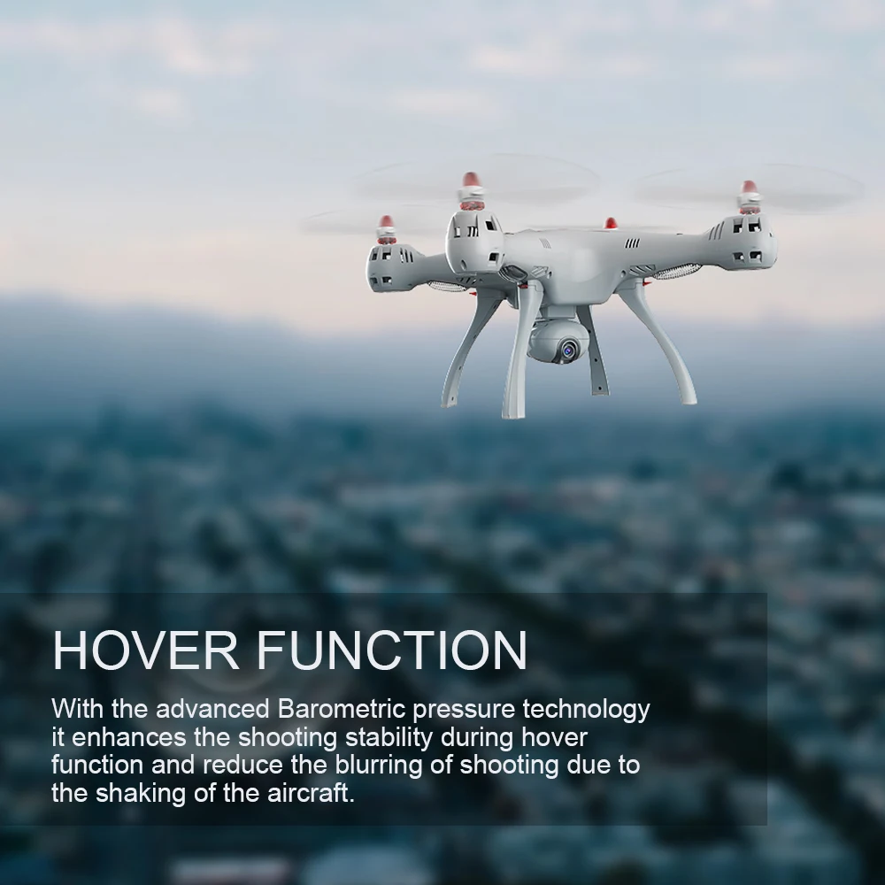 Syma X8SW-D 720P дрон с регулируемой камерой профессиональный квадрокоптер Wifi FPV селфи