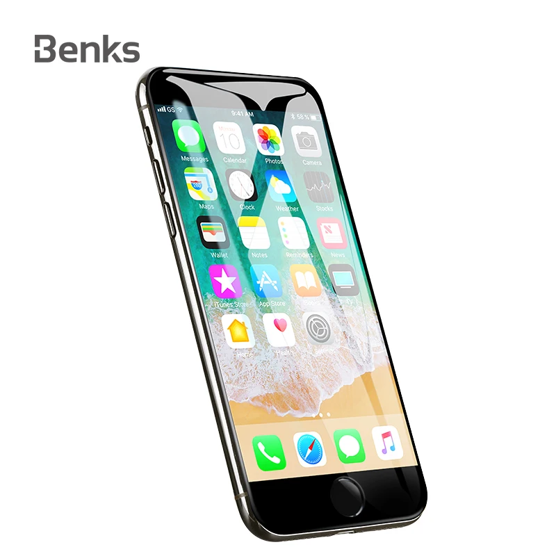 Benks 3D Изогнутые 7Plus Закаленное Стекло для iPhone 7 Plus смартфон стекло фильм for айфон