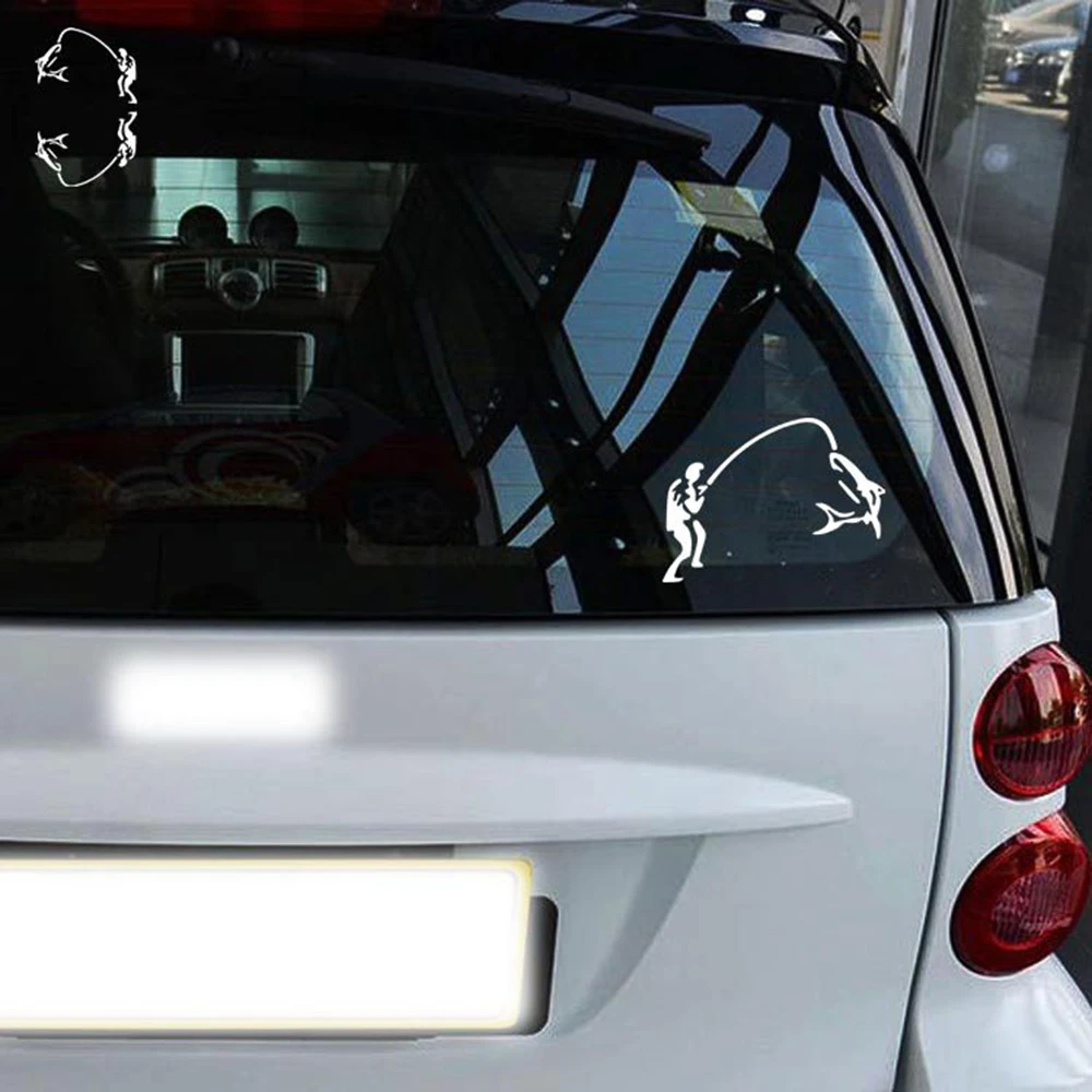 Aliauto 2 X Go аксессуары для рыбалки и Переводные картинки Ford Focus Opel Renault Volkswagen Golf