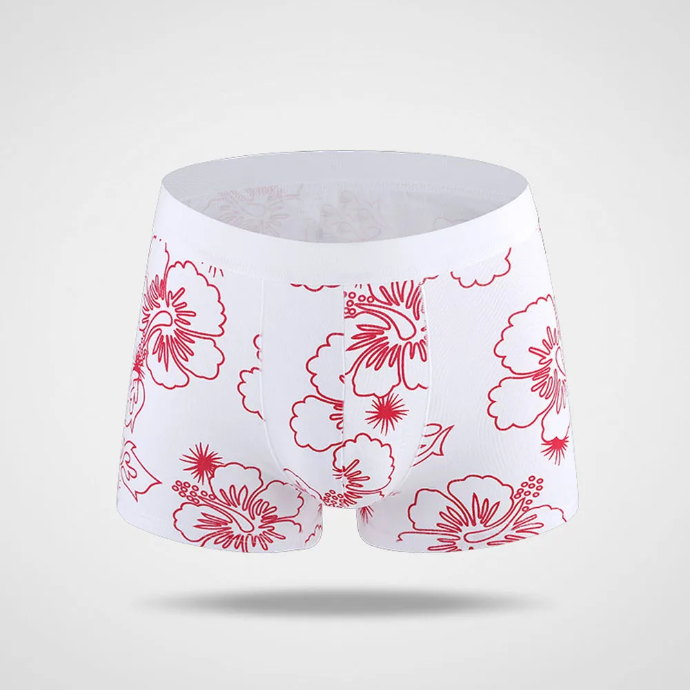 New Cartoon Printed Boxers Mens Underwear Boxer Modal Homme Boxershorts Men Sexy Male Underpants Size M-XXL | Мужская одежда