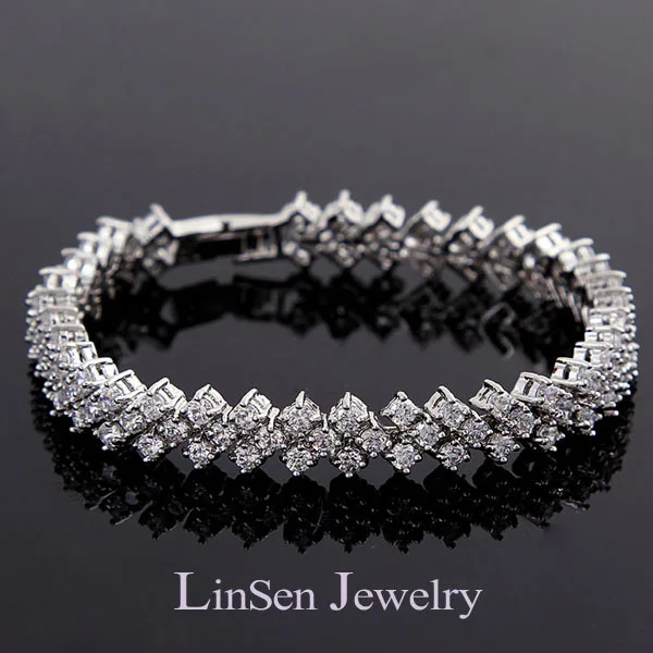 Новое поступление модный роскошный многоцветный/фиолетовый/Белый AAA фианит