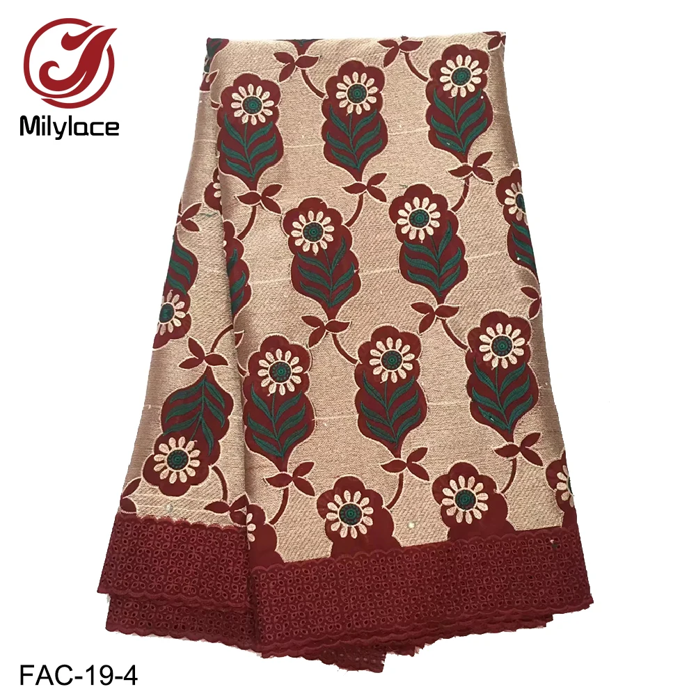Milylace красивые швейцарские хлопковые кружевные ткани 5 ярдов вуаль кружева с