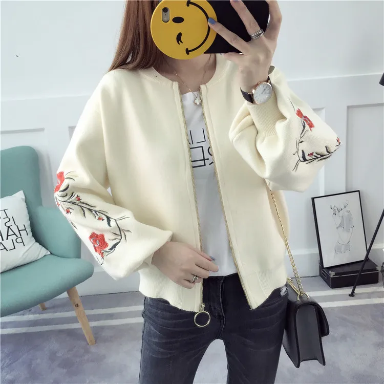 OLGITUM женская короткая куртка-бомбер Повседневная тонкая верхняя одежда с