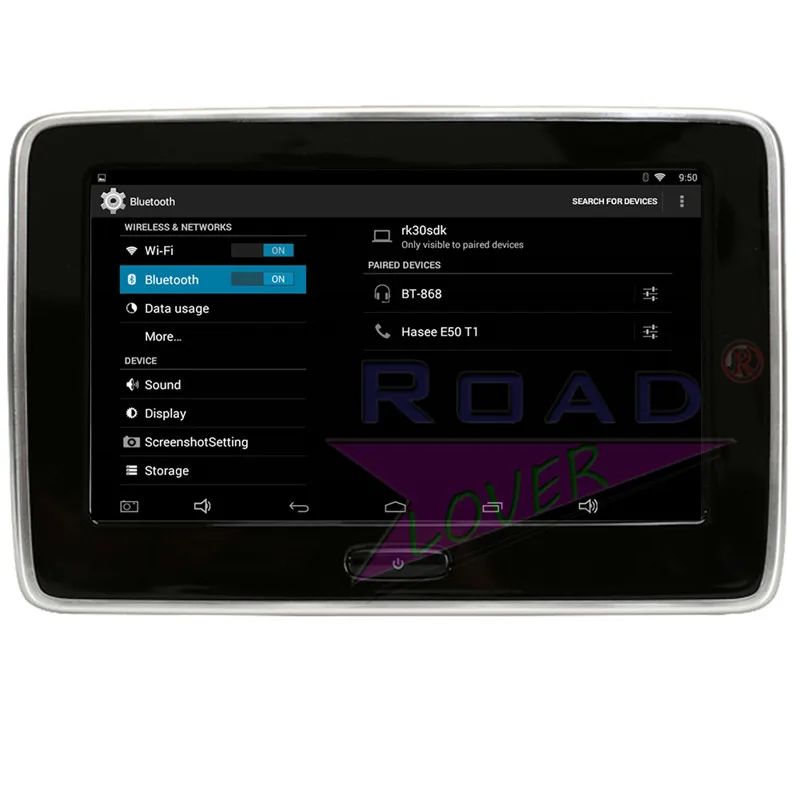Topnavi 10,1 дюймов Android 6,0 Автомобильный подголовник dvd-плеер TFT HD экран 1080P видео мультимедиа MP5 Поддержка регулировка угла