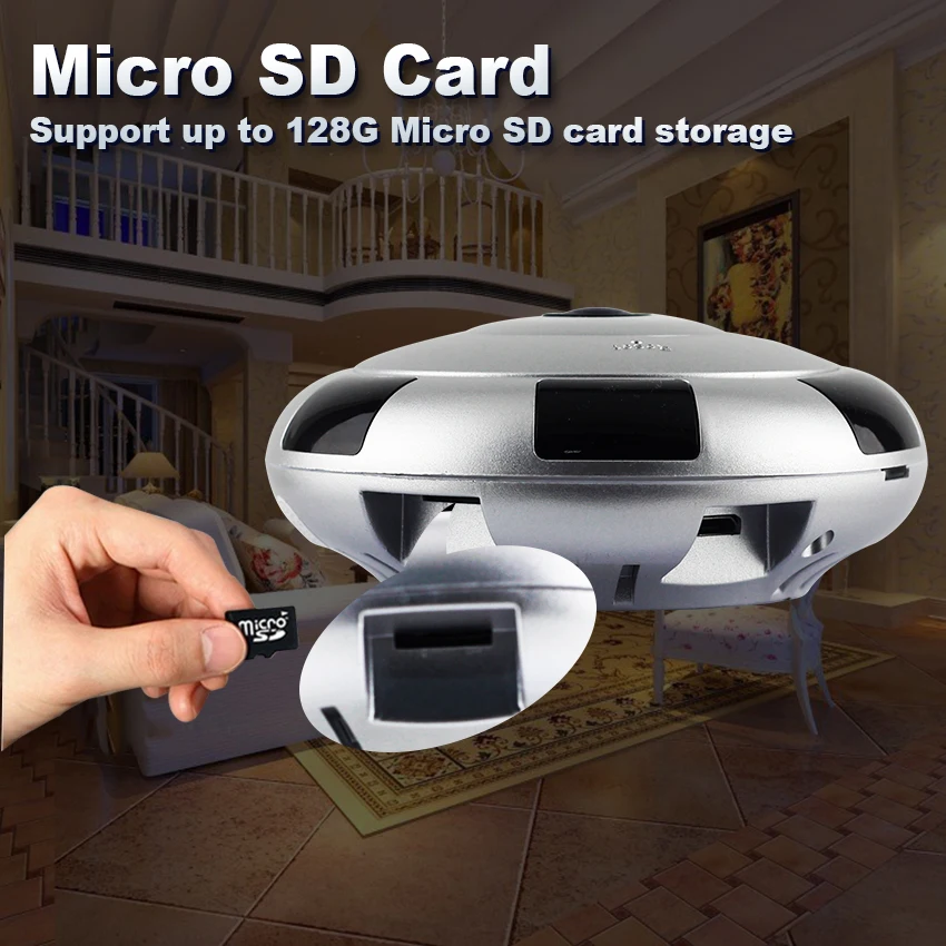 Беспроводная панорамная IP камера 360 P HD VR рыбий глаз|wireless wifi ip camera|ip camera 360video surveillance
