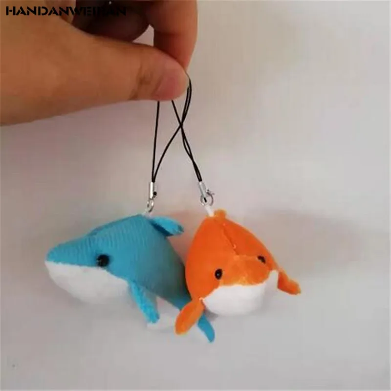 2 шт. миниатюрная плюшевая игрушка Дельфин серия морских животных мягкая