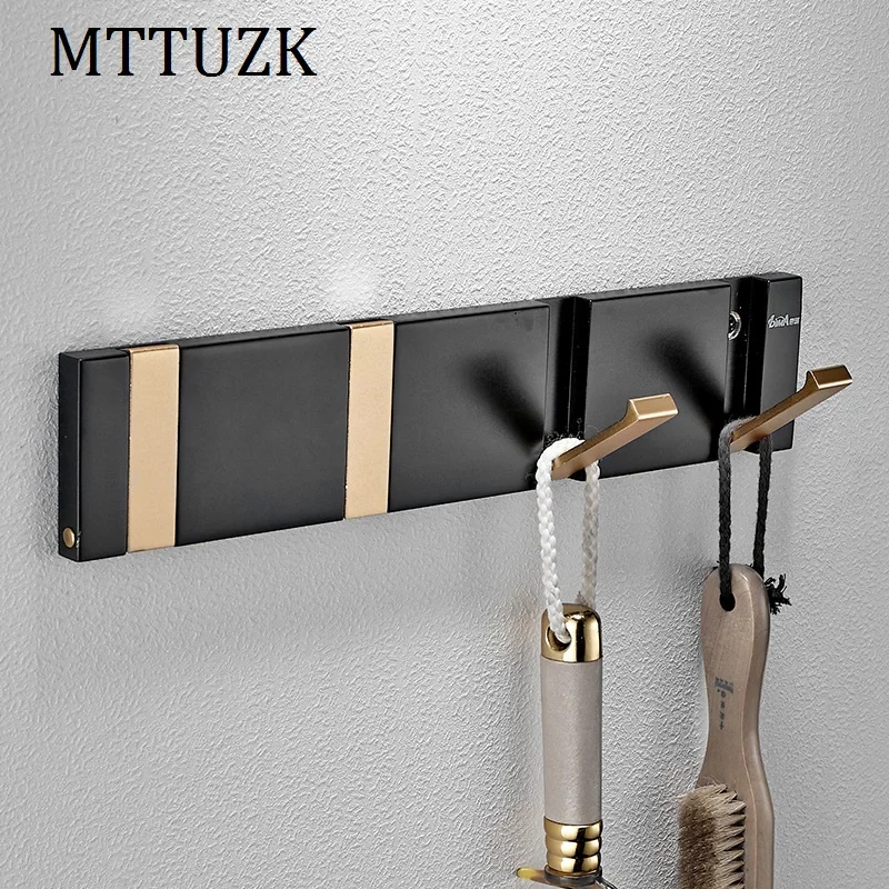 Скрытые крючки для одежды MTTUZK из алюминия однотонный задний крючок крышки пальто