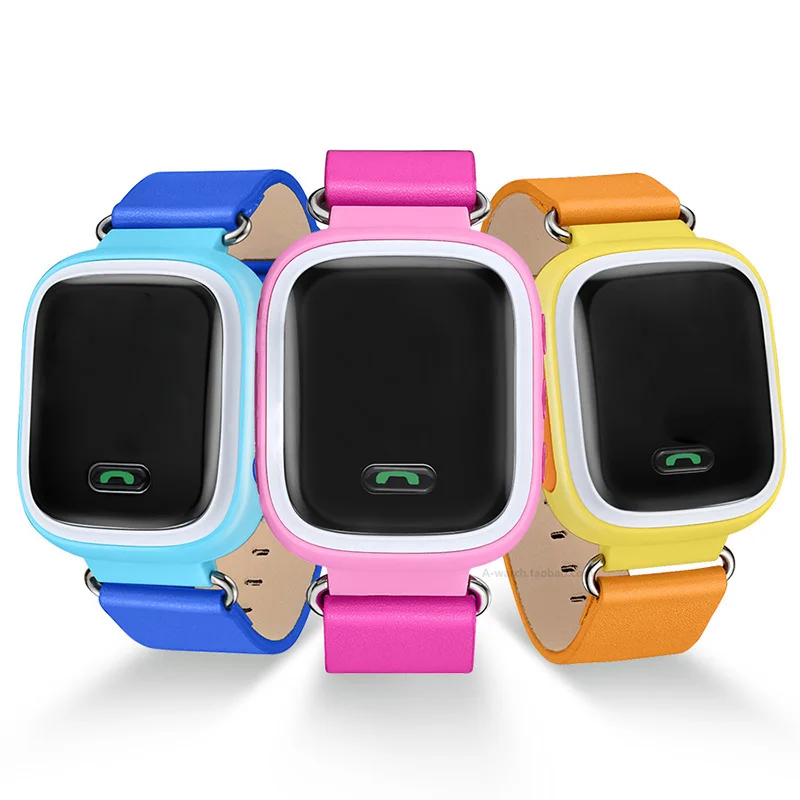 Новый ребенка gps слежения смарт браслет часы для детей smartwatch приложение iphone ios