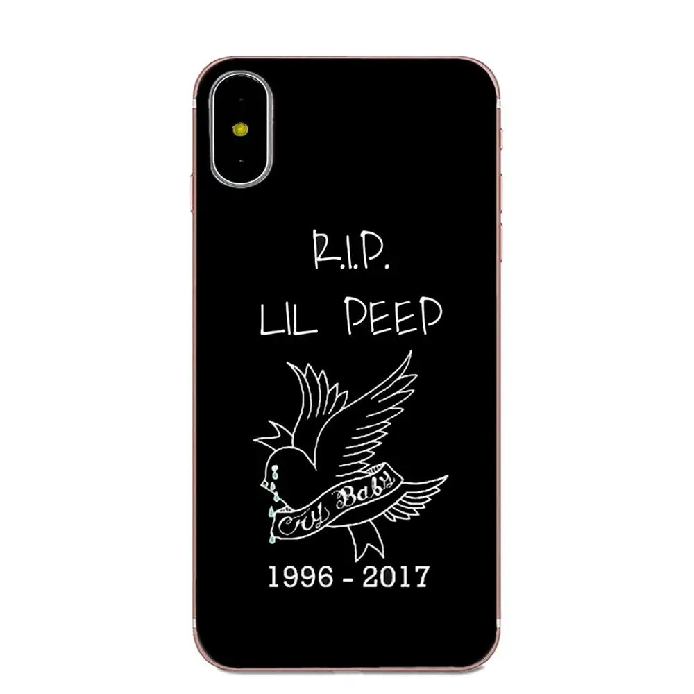 Мягкий ТПУ мобильный телефон для Sony Xperia Z Z1 Z2 Z3 Z4 Z5 compact Mini M2 M4 M5 T3 E3 E5 XA XA1 XZ Premium Lil Peep