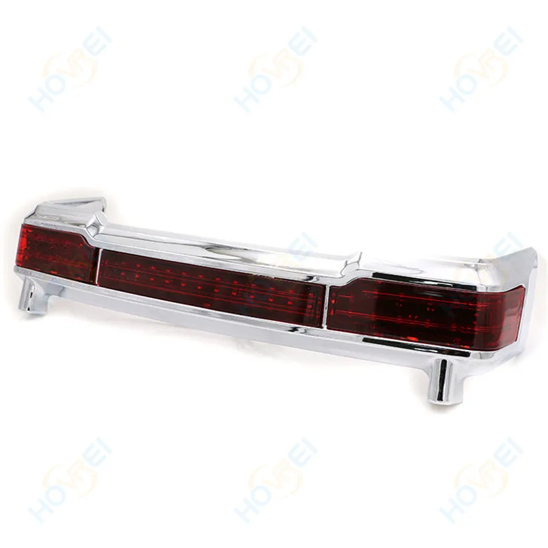Мотоцикл LED ходовой тормозной фонарь задний для Harley Touring Trunk King Tour Pack Wrap около 2009-2013