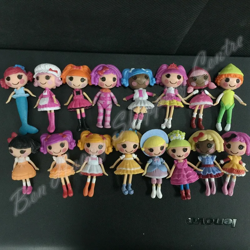 8 шт./компл. мини куклы Lalaloopsy на пуговицах подарок день рождения для детей игровой
