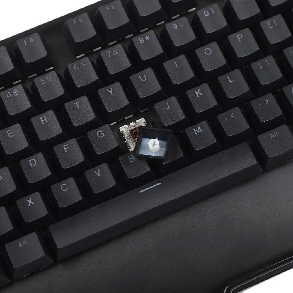 Черный, белый, вишневый профиль, PBT Double Shot 104 108, топ, принт, блестящий, прозрачный, с подсветкой, клавиша для MX, механическая клавиатура