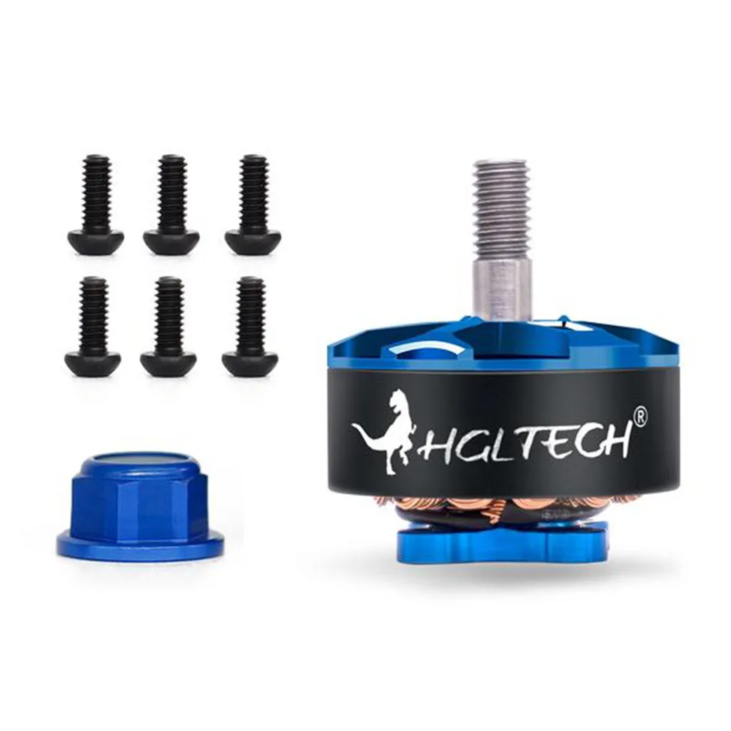 Бесщеточный мотор HGLRC Forward 2408 1700KV/2500KV для радиоуправляемого дрона FPV гоночных