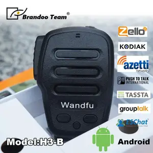 Беспроводной Bluetooth микрофон Zello Ptt, Bluetooth для системы Android и IOS, бесплатная доставка