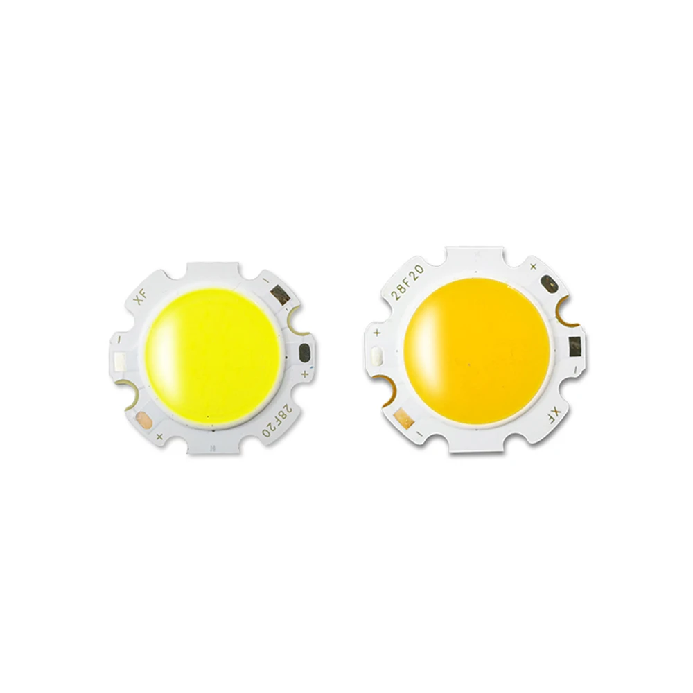 5 шт./лот светодиодный чип COB 240 мА 28 мм 20 SMD чипы 3 Вт 7 9 10 12 15 теплый белый прожектор
