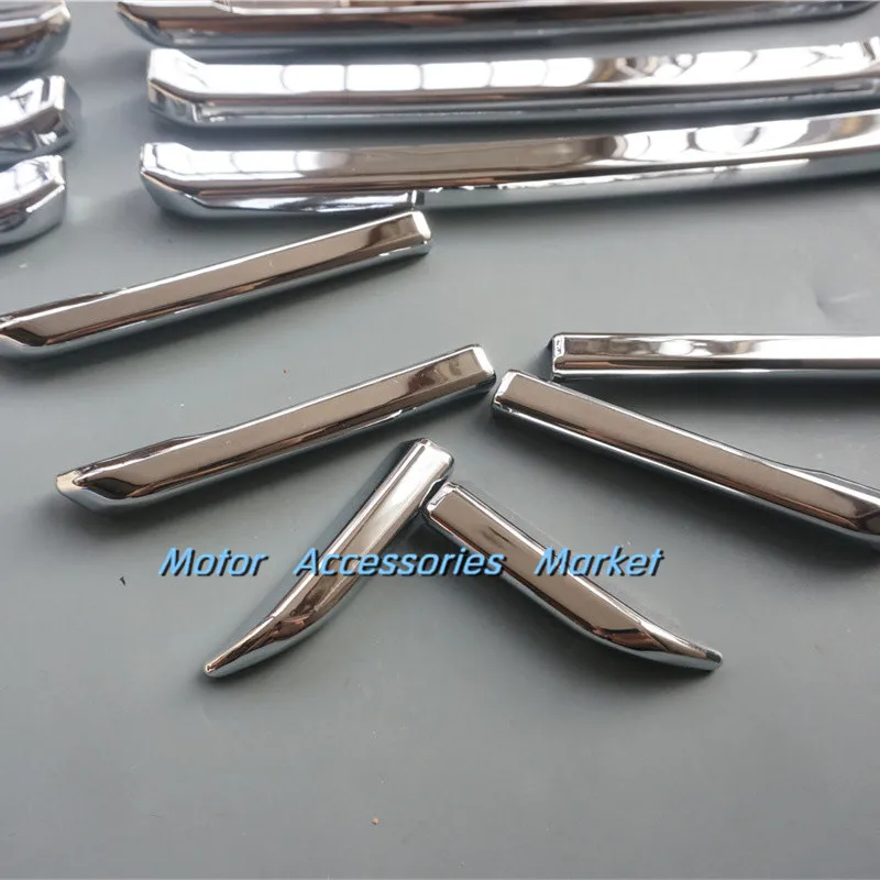 Новая хромированная передняя решетка радиатора 12 шт. для Mazda 3 M3 Axela 2017 2018 седан